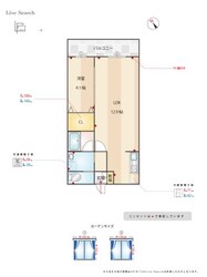 プレスタイル博多駅南の物件間取画像